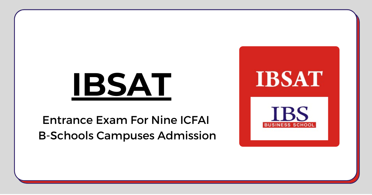 Read more about the article IBSAT Exam
